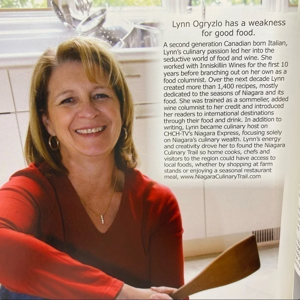 NIAGARA Cooks From Farm To Table By Lynn Ogryzlo Cookbook